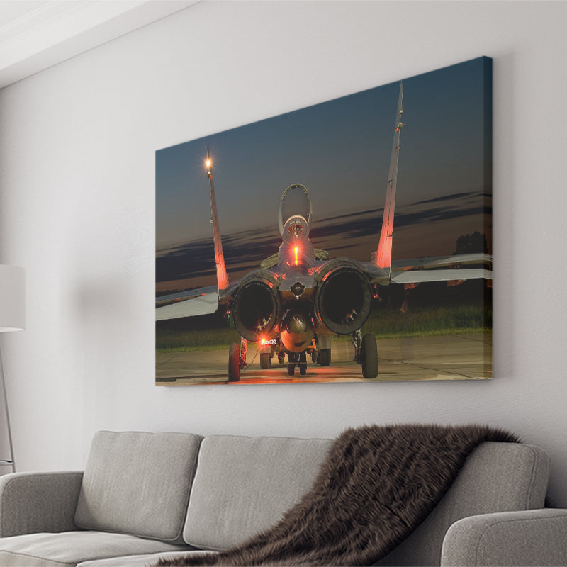 Mig 29 War Airplane Canvas Prints Wall Art Decor - Painting Canvas, Art Prints, Ready to Hang