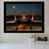 Mig 29 War Airplane Framed Art Prints Wall Decor - Painting Art, Framed Picture, Ready to Hang