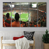 Miami Dolphins Stadium Canvas Prints Hard Rock Stadium Wall Art,Multi Panels B,Sport Stadium Art Prints, Fan Gift