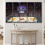 Miami Heat Stadium Canvas Prints FTX Arena Wall Art American,Multi Panels B,Sport Stadium Art Prints, Fan Gift