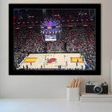 Miami Heat Stadium Art Prints FTX Arena Wall Art American,Sport Stadium Art Prints, Fan Gift, Wall Decor