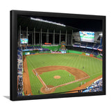 Miami Marlins Wall Art Loan Depot Park Stadium Art Prints,Sport Stadium Art Prints, Fan Gift, Wall Decor