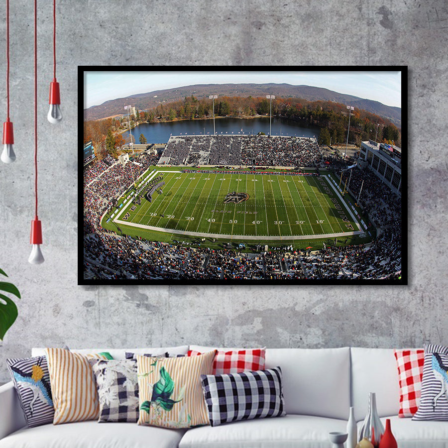 Michie Stadium, Stadium Canvas, Sport Art, Gift for him, Framed Art Prints Wall Art Decor, Framed Picture