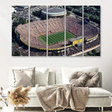 Michigan Stadium 2 5 Pieces B Canvas Prints Wall Art - Painting Canvas, Multi Panels,5 Panel, Wall Decor