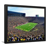 Michigan Stadium Art Prints The Big House Wall Art,Sport Stadium Art Prints, Fan Gift, Wall Decor
