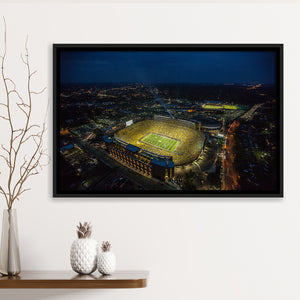 Michigan Stadium, Stadium Canvas, Sport Art, Gift for him,100 Framed Canvas Prints Wall Art Decor, Framed Picture