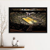 Michigan State Spartans Stadium Framed Canvas Prints Breslin Center Wall Art,Sport Stadium Art Prints, Fan Gift