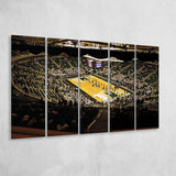 Michigan State Spartans Stadium Canvas Prints Breslin Center Wall Art,Multi Panels B,Sport Stadium Art Prints, Fan Gift