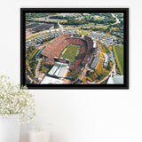 Midamerican Energy Field Stadium Framed Canvas Prints Jack Trice Stadium Wall,Sport Stadium Art Prints, Fan Gift