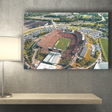 Midamerican Energy Field Stadium Canvas Prints Jack Trice Stadium Wall,Sport Stadium Art Prints, Fan Gift, Wall Decor