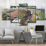 Midamerican Energy Field Stadium Canvas Prints Jack Trice Stadium Wall,Multi Panels,Sport Stadium Art Prints, Fan Gift