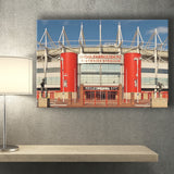 Middlesbrough Stadium Canvas Prints Riverside Stadium Wall Art Football Stadium,Sport Stadium Art Prints, Fan Gift, Wall Decor