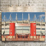 Middlesbrough Stadium Canvas Prints Riverside Stadium Wall Art Football Stadium,Sport Stadium Art Prints, Fan Gift, Wall Decor