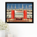 Middlesbrough Stadium Framed Canvas Prints Riverside Stadium Wall Art Football Stadium,Sport Stadium Art Prints, Fan Gift
