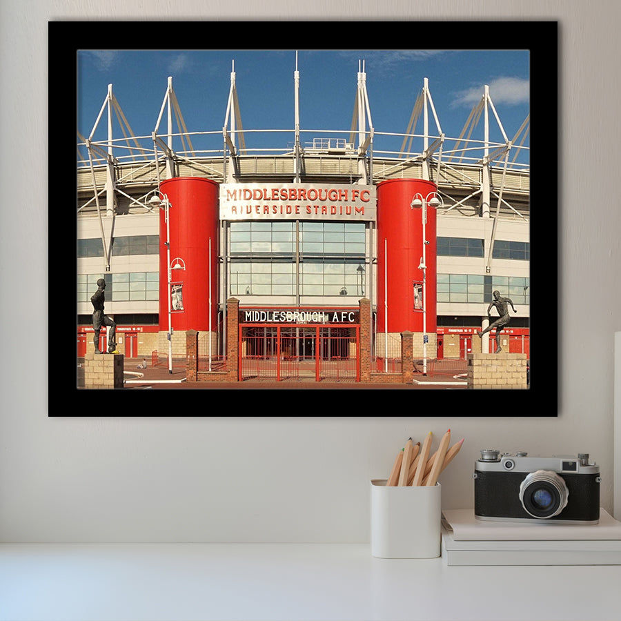 Middlesbrough Stadium Art Prints Riverside Stadium Wall Art Football Stadium,Sport Stadium Art Prints, Fan Gift, Wall Decor