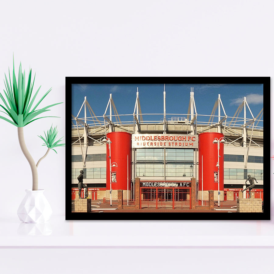 Middlesbrough Stadium Art Prints Riverside Stadium Wall Art Football Stadium,Sport Stadium Art Prints, Fan Gift, Wall Decor