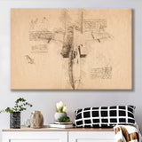 Mig 31 Blue Skin Air Canvas Prints Wall Art - Painting Canvas, Painting Prints, Wall Home Decor, Prints for Sale