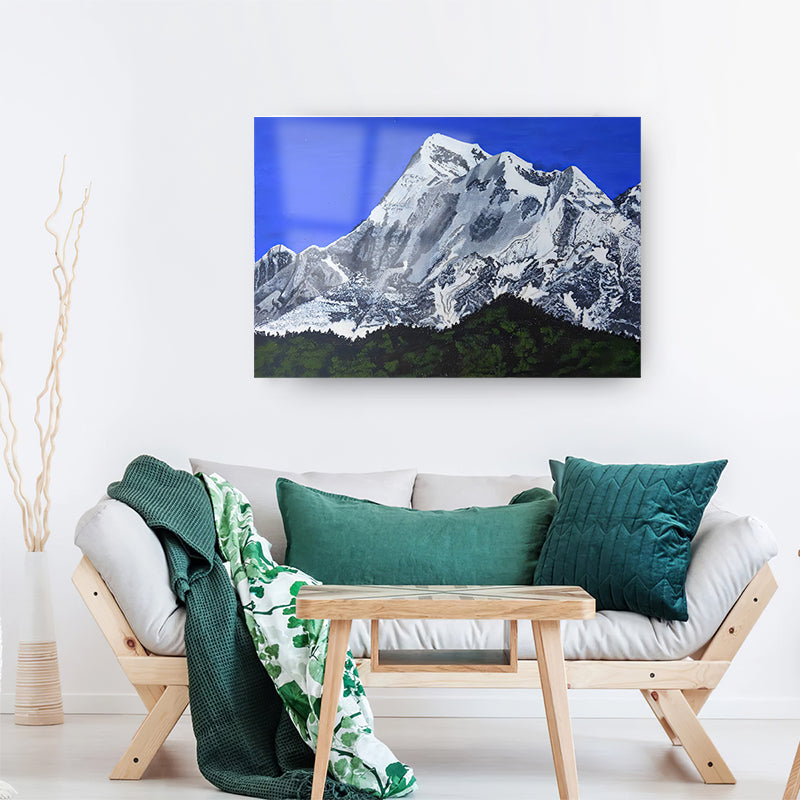 Mighty Mount Trishul Acrylic Print - Art Prints, Acrylic Wall Art, Acrylic Photo, Wall Decor