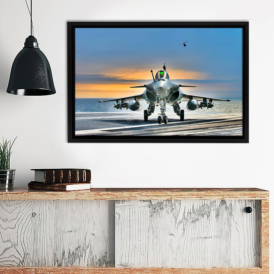 Military Aircraft Canvas Wall Art - Framed Art, Framed Canvas, Painting Canvas