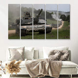 Military Forces 5 Pieces B Canvas Prints Wall Art - Painting Canvas, Multi Panels,5 Panel, Wall Decor