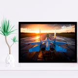 Military Knowledge Sukhoi Su-30 Multirole Fighter Jet Framed Art Prints Wall Decor - Painting Prints, Home Decor,Framed Picture, For Sale