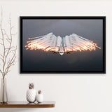 Military Plane Air Force Framed Canvas Prints Wall Art Decor - Painting Canvas, Black Framed Picture