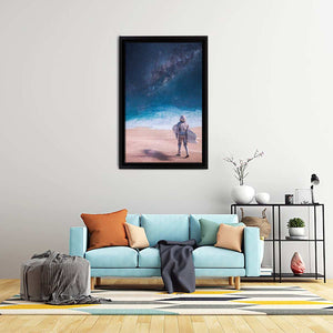 Milky Way GalaxSea-Art print, Canvas art, Frame canvas