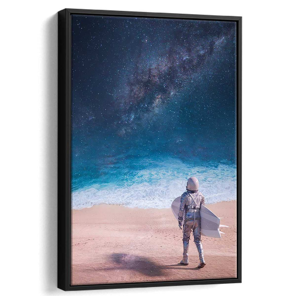 Milky Way GalaxSea-Art print, Canvas art, Frame canvas