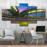 Miller Park Stadium, Stadium Canvas, Sport Art, Large Canvas, Multi Panels, Canvas Prints Wall Art Decor