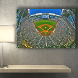 Miller Park in Wisconsin, Stadium Canvas, Sport Art, Gift for him, Fan Gift, Canvas Prints Wall Art Decor