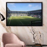 Milton Keynes Dons Stadium Framed Canvas Prints Stadium MK Wall Art,Sport Stadium Art Prints, Fan Gift