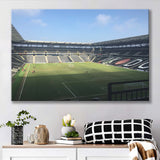 Milton Keynes Dons Stadium Canvas Prints Stadium MK Wall Art,Sport Stadium Art Prints, Fan Gift, Wall Decor