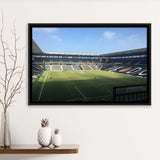 Milton Keynes Dons Stadium Framed Canvas Prints Stadium MK Wall Art,Sport Stadium Art Prints, Fan Gift