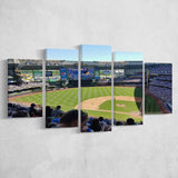 Milwaukee Brewers Stadium Canvas Prints Stadium Wall Art Miller Park Stadium Canvas Prints American,Multi Panels,Sport Stadium Art Prints, Fan Gift