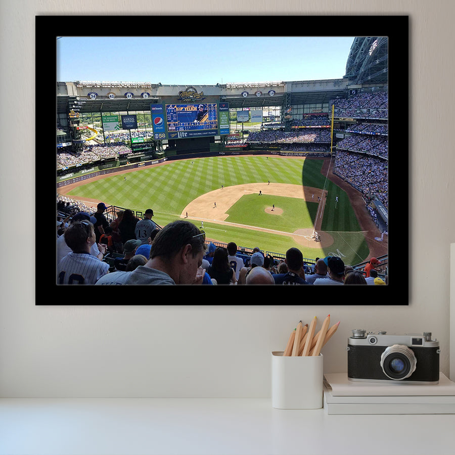 Milwaukee Brewers Stadium Art Prints Stadium Wall Art Miller Park Stadium Art Prints American,Sport Stadium Art Prints, Fan Gift, Wall Decor