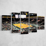 Milwaukee Bucks Stadium Canvas Prints Fiserv Forum Wall Art NBA,Multi Panels,Sport Stadium Art Prints, Fan Gift