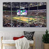 Milwaukee Bucks Fiserv Arena, Stadium Canvas, Sport Art, Gift for him, Multi Panels B, Canvas Prints Wall Art Decor