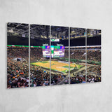Milwaukee Bucks Fiserv Arena, Stadium Canvas, Sport Art, Gift for him, Multi Panels B, Canvas Prints Wall Art Decor