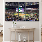 Milwaukee Bucks Fiserv Arena, Stadium Canvas, Sport Art, Gift for him, Multi Panels B, Canvas Prints Wall Art Decor