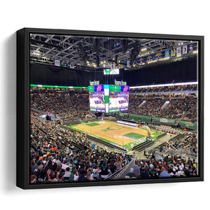 Milwaukee Bucks Fiserv Arena, Stadium Canvas, Sport Art, Gift for him, Framed Canvas Prints Wall Art Decor, Framed Picture