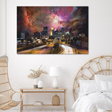 Minneapolis Minnesota Orion Nebula Skyline 1 Canvas Wall Art - Canvas Prints, Prints for Sale, Canvas Painting, Canvas On Sale