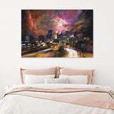 Minneapolis Minnesota Orion Nebula Skyline 1 Canvas Wall Art - Canvas Prints, Prints for Sale, Canvas Painting, Canvas On Sale