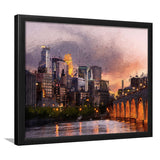 Minneapolis Framed Art Prints Wall Decor - Painting Prints, Framed Picture, Home Decor