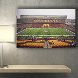 Minnesota Golden Gophers Stadium Canvas Prints Huntington Bank Stadium Wall,Sport Stadium Art Prints, Fan Gift, Wall Decor