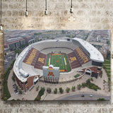 Minnesota Golden Gophers Stadium Canvas Prints Stadium Huntington Bank Stadium Wall,Sport Stadium Art Prints, Fan Gift, Wall Decor