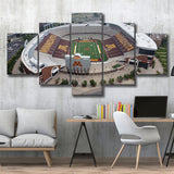 Minnesota Golden Gophers Stadium Canvas Prints Stadium Huntington Bank Stadium Wall,Multi Panels,Sport Stadium Art Prints, Fan Gift