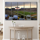 Minnesota Golden Gophers Stadium Canvas Prints Huntington Bank Stadium Wall,Multi Panels B,Sport Stadium Art Prints, Fan Gift