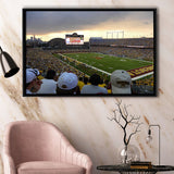 Minnesota Golden Gophers Stadium Framed Canvas Prints Huntington Bank Stadium Wall,Sport Stadium Art Prints, Fan Gift