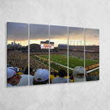 Minnesota Golden Gophers Stadium Canvas Prints Huntington Bank Stadium Wall,Multi Panels B,Sport Stadium Art Prints, Fan Gift