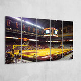 Minnesota Golden Gophers Wall Art Williams Arena Stadium Canvas Prints,Multi Panels B,Sport Stadium Art Prints, Fan Gift